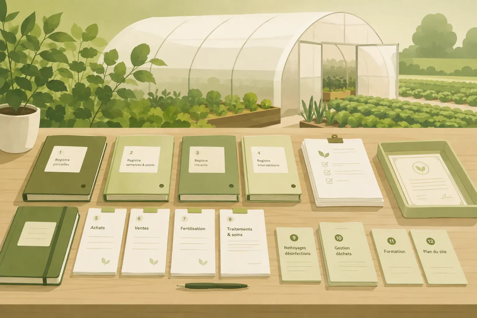 Contrôle bio : les 12 documents que le certificateur exige